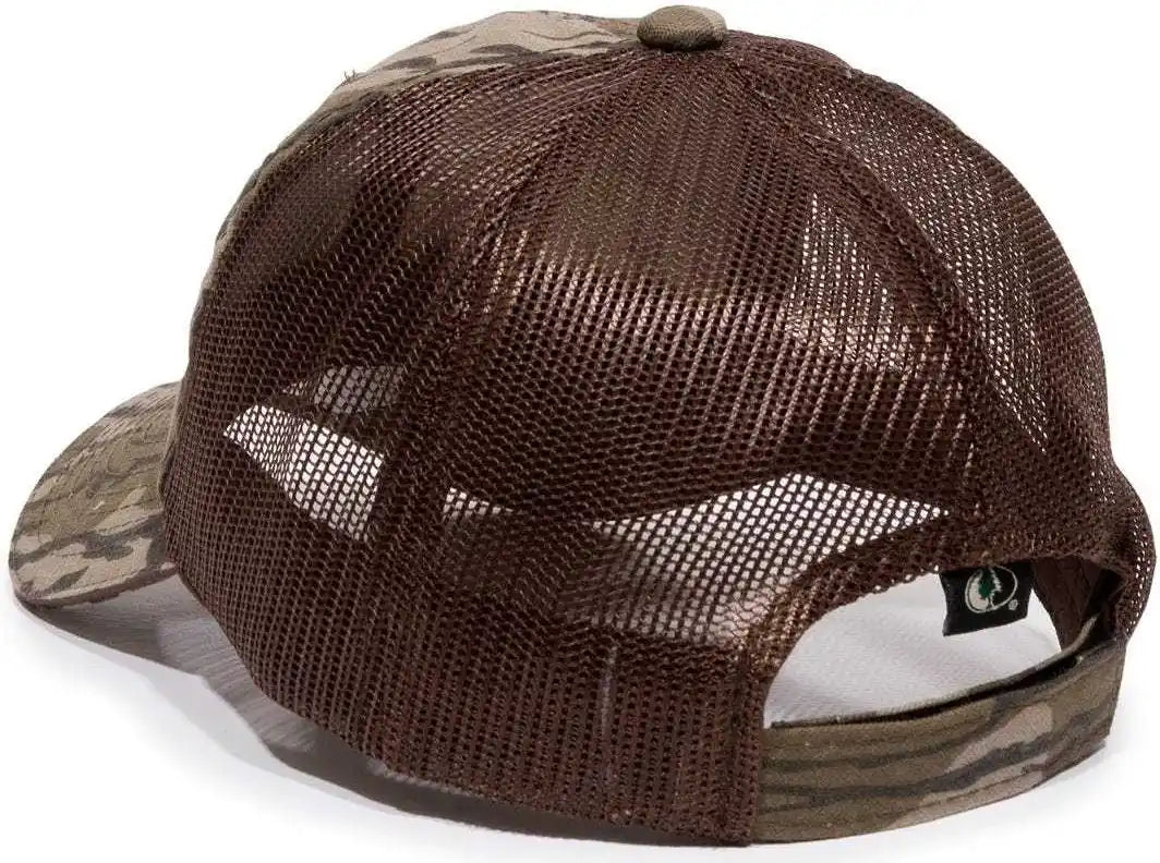 Oc Sports Cgwm-301 Adjustable Mesh Back Cap - Mossy Oak Original Bottomland Brown - 6 7/8’’ - 7 1/2’’