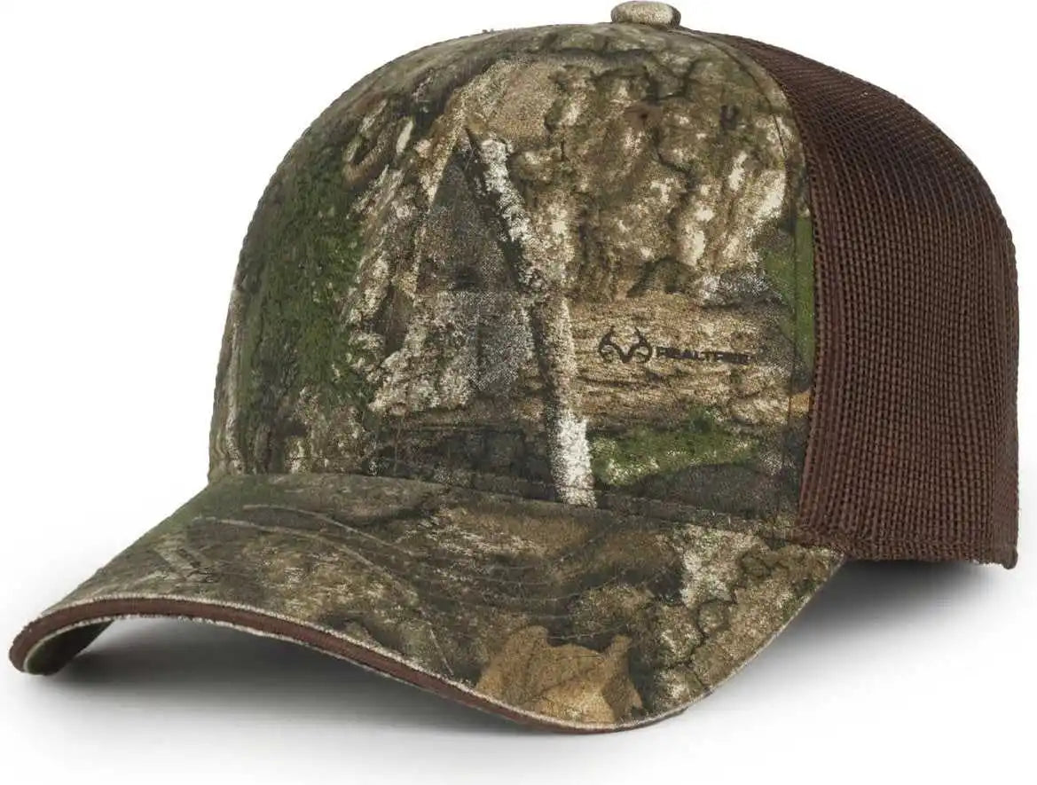 Oc Sports Cgwm-301 Adjustable Mesh Back Cap - Realtree Apx Brown - Osfm
