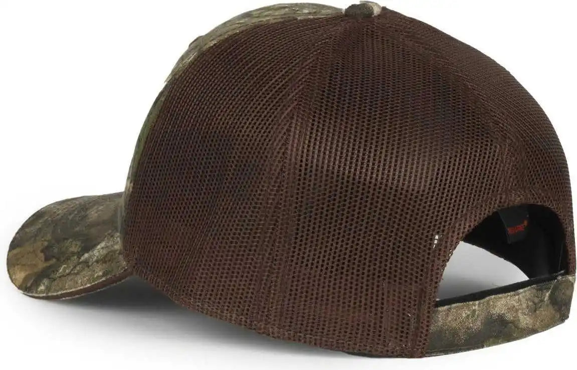 Oc Sports Cgwm-301 Adjustable Mesh Back Cap - Realtree Apx Brown - Osfm