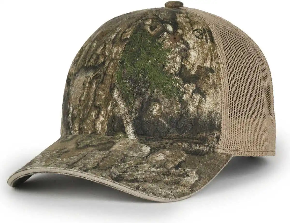 Oc Sports Cgwm-301 Adjustable Mesh Back Cap - Realtree Apx Khaki - Osfm