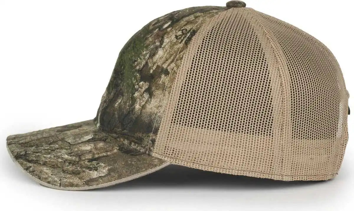 Oc Sports Cgwm-301 Adjustable Mesh Back Cap - Realtree Apx Khaki - Osfm