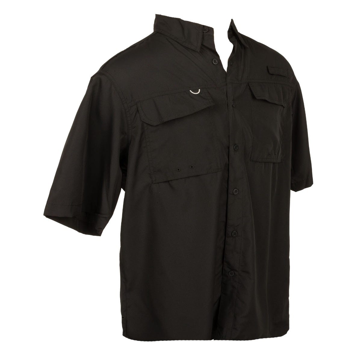 Oc Sports Chute Vented Short Sleeve Shirt - Black