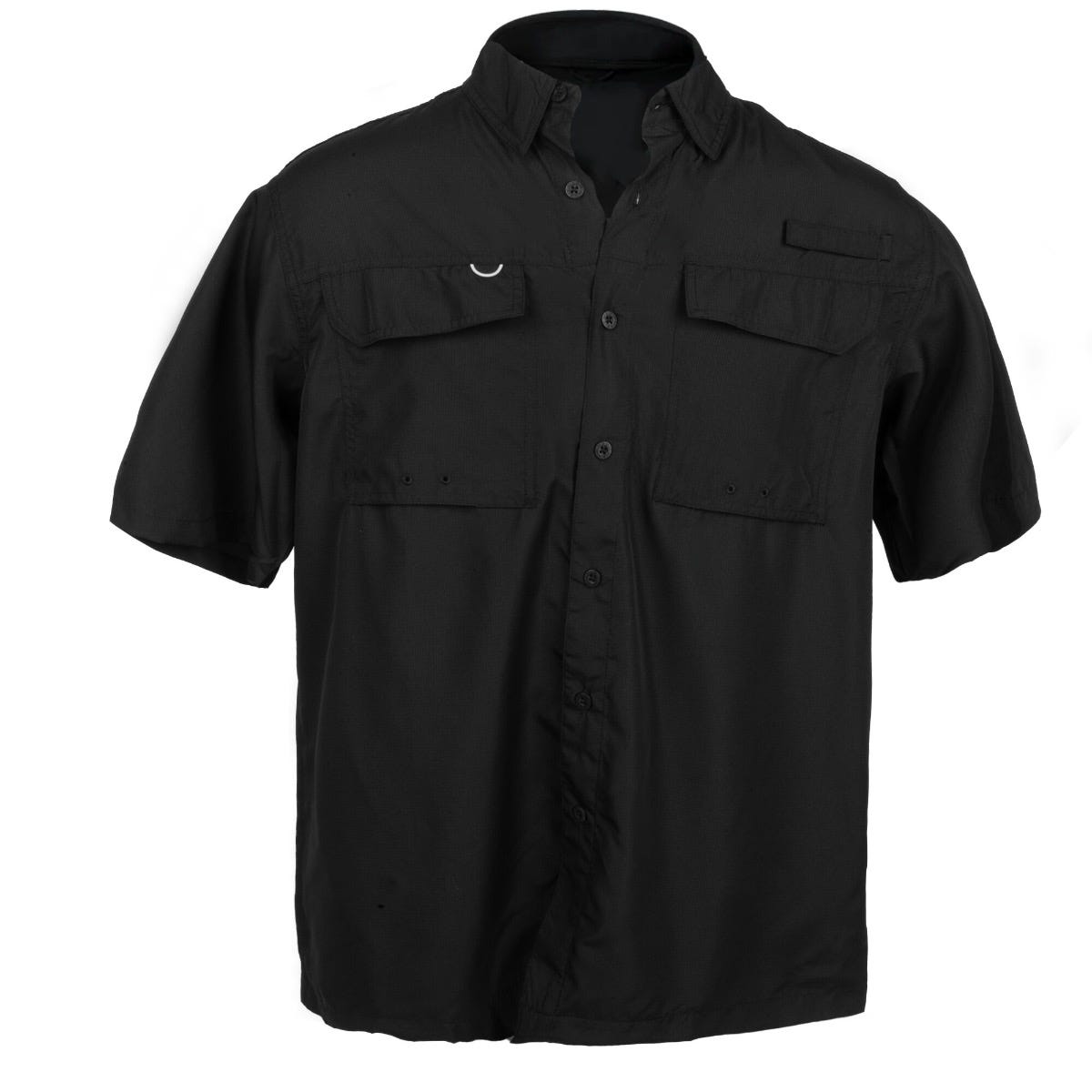 Oc Sports Chute Vented Short Sleeve Shirt - Black