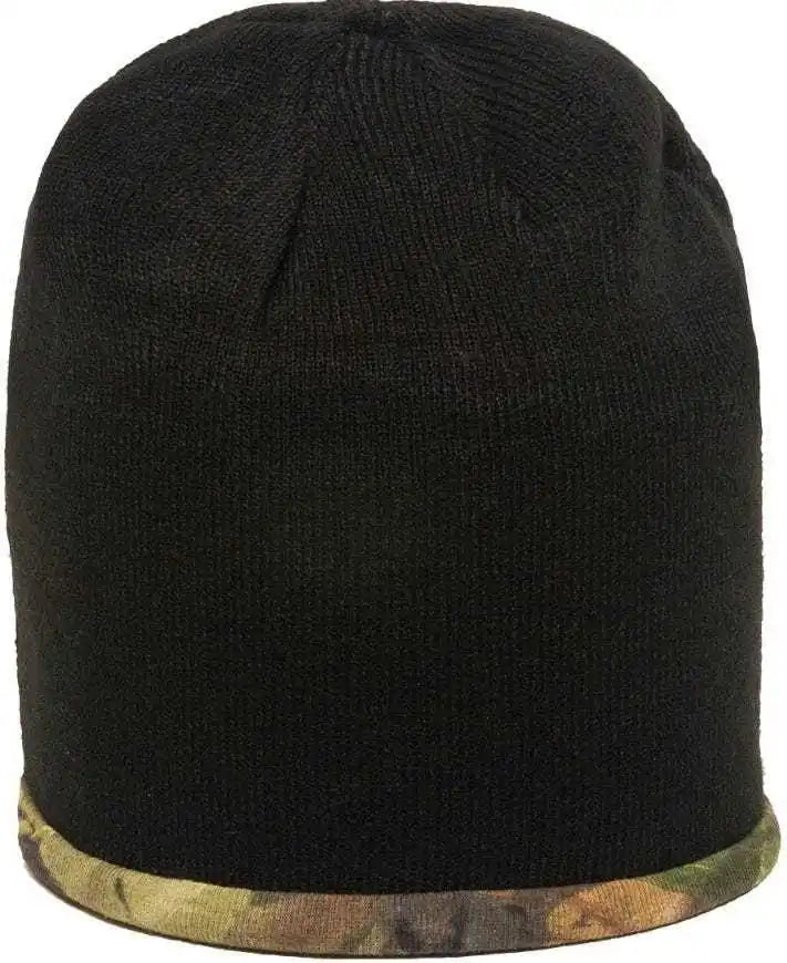 Oc Sports Cmk 405 Beanie Mossy Oak Break Up Black / 6 7/8’’ 7 1/2’’