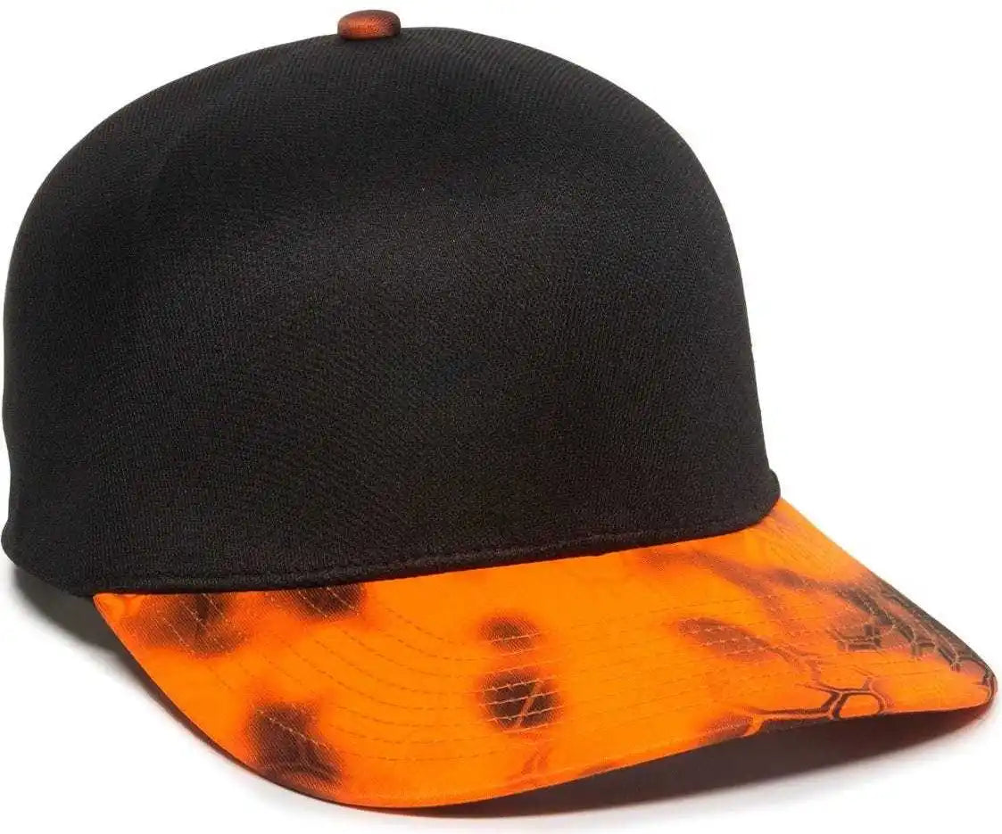 Oc Sports Conceal Adjustable Cap - Black Kryptek Inferno - 6 7/8’’ - 7 1/2’’