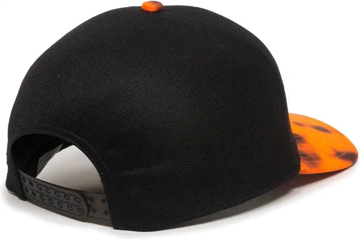 Oc Sports Conceal Adjustable Cap - Black Kryptek Inferno - 6 7/8’’ - 7 1/2’’