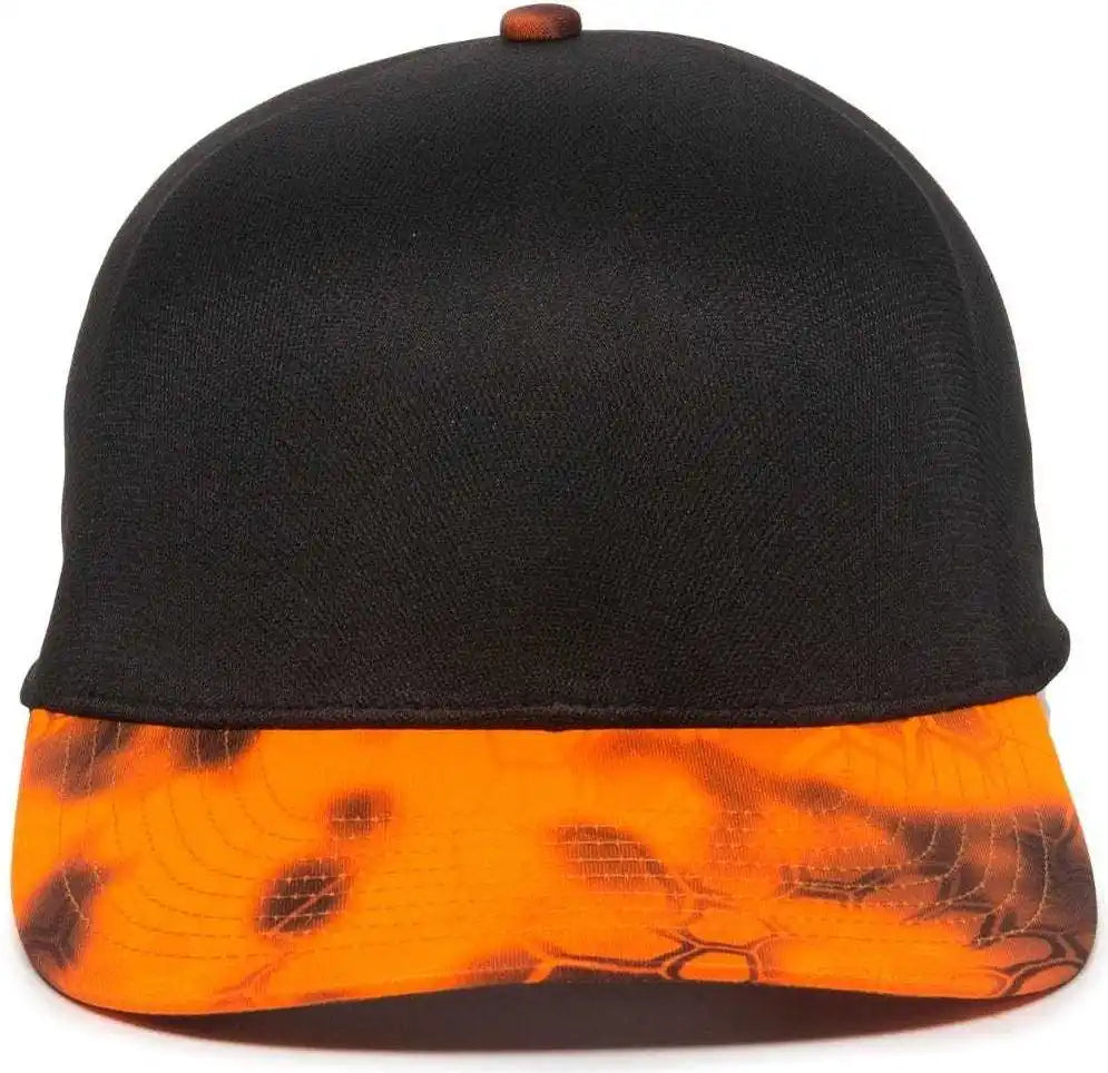 Oc Sports Conceal Adjustable Cap - Black Kryptek Inferno - 6 7/8’’ - 7 1/2’’