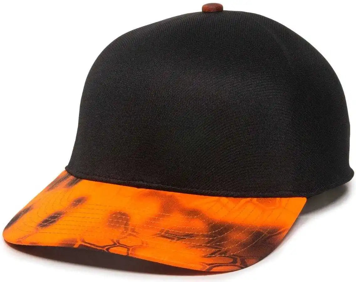 Oc Sports Conceal Adjustable Cap - Black Kryptek Inferno - 6 7/8’’ - 7 1/2’’