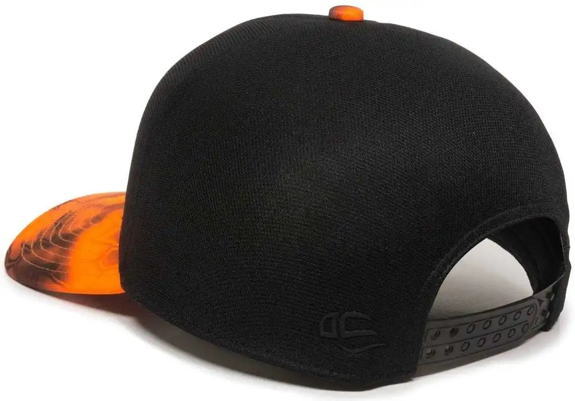 Oc Sports Conceal Adjustable Cap - Black Kryptek Inferno - 6 7/8’’ - 7 1/2’’