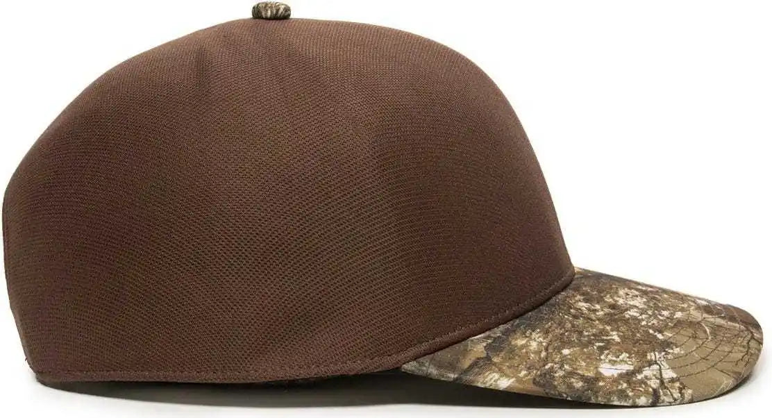 Oc Sports Conceal Adjustable Cap - Brown Realtree Edge - 6 7/8’’ - 7 1/2’’
