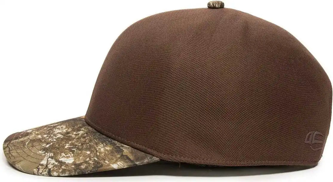 Oc Sports Conceal Adjustable Cap - Brown Realtree Edge - 6 7/8’’ - 7 1/2’’