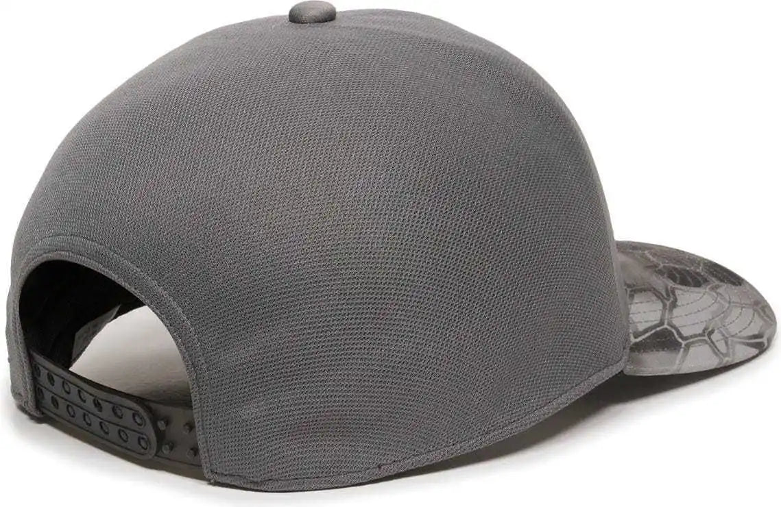 Oc Sports Conceal Adjustable Cap - Grey Kryptek Raid - Gray / 6 7/8’’ - 7 1/2’’