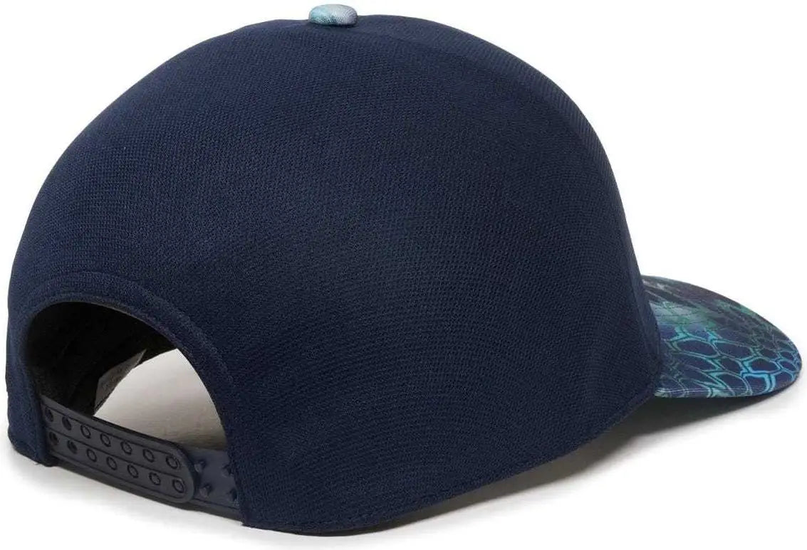 Oc Sports Conceal Adjustable Cap - Navy Kryptek Pontus - 6 7/8’’ - 7 1/2’’