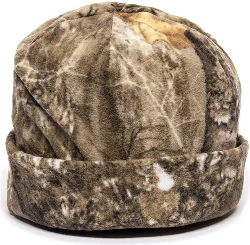 Oc Sports Cor 002 Beanie with Cuff Easily Visible Reversible Realtree Edge Blaze / 6 7/8’’ 7 1/2’’