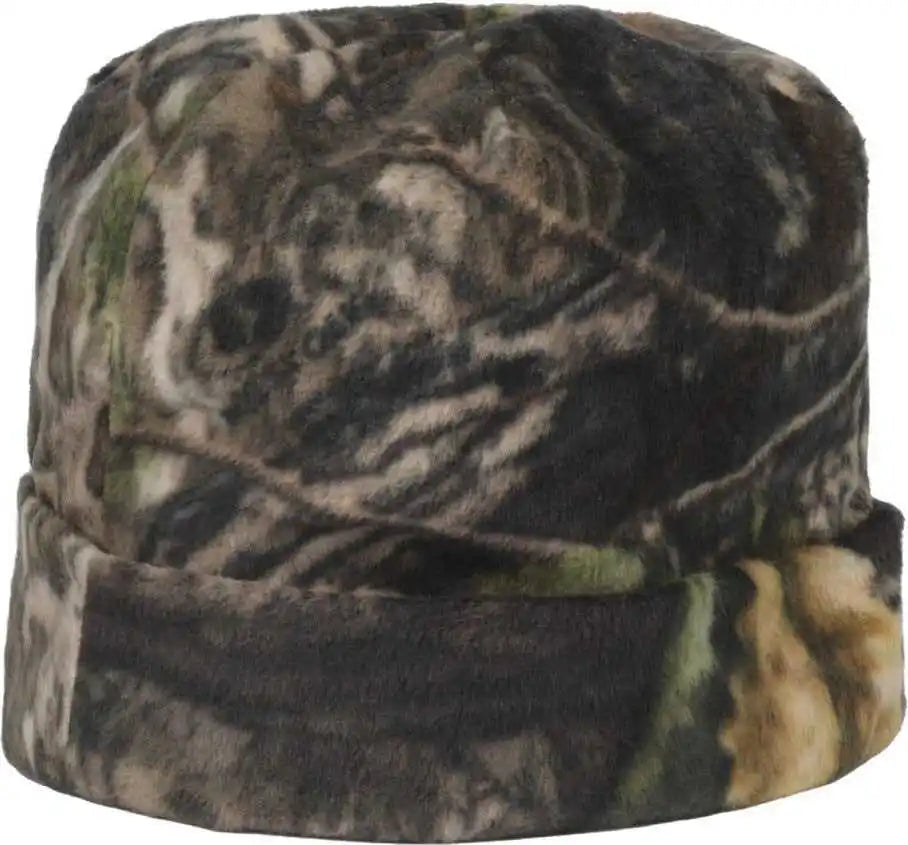 Oc Sports Cor-002 Beanie with Cuff Easily Visible Reversible - Mossy Oak Country Dna Blaze - Osfm