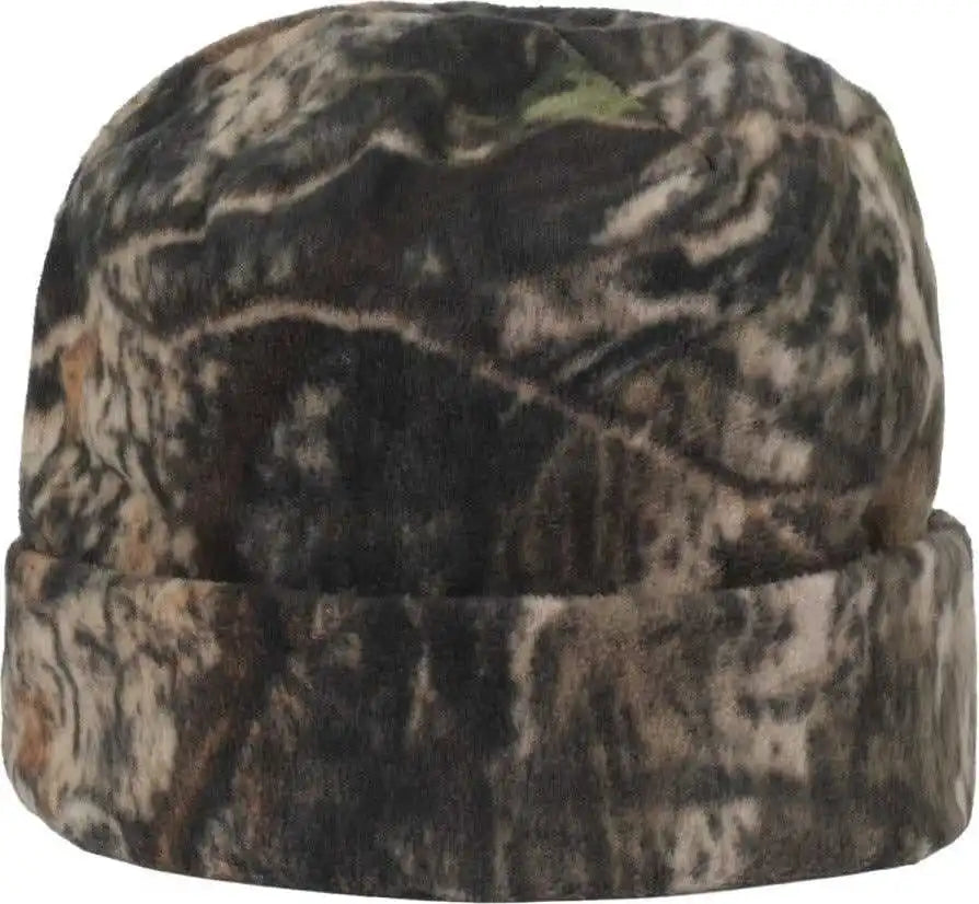 Oc Sports Cor-002 Beanie with Cuff Easily Visible Reversible - Mossy Oak Country Dna Blaze - Osfm