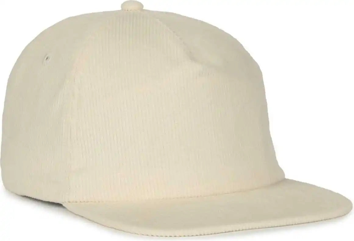 Oc Sports Cord01 Corduroy Cap - Ivory - Osfm