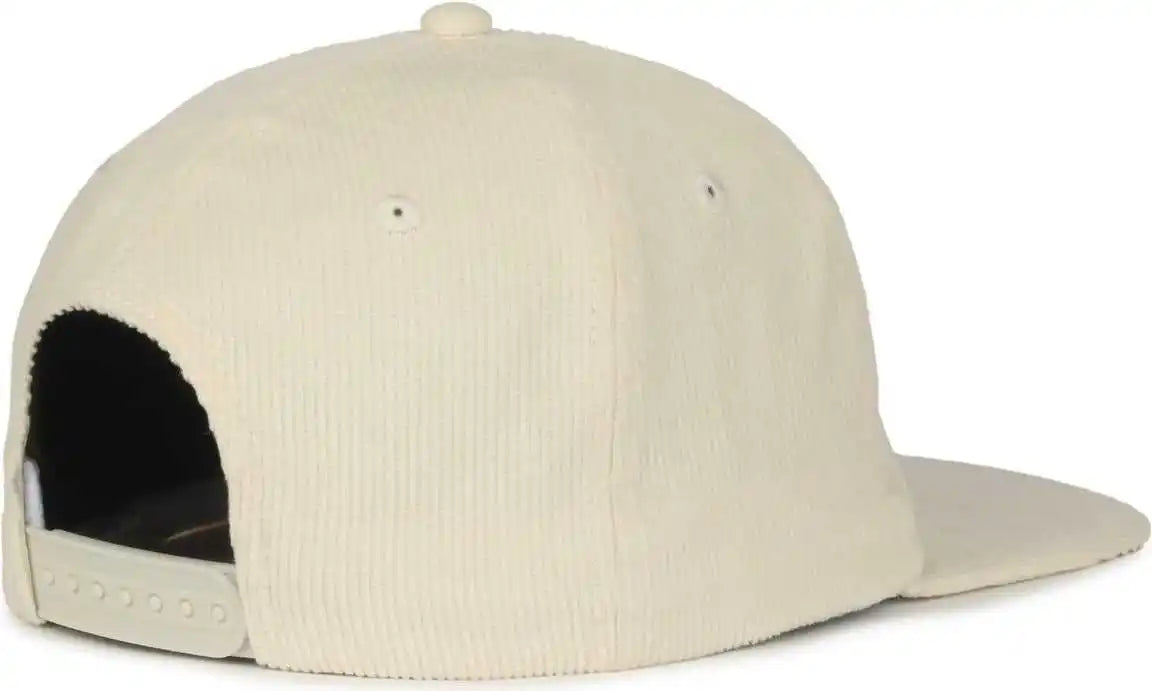 Oc Sports Cord01 Corduroy Cap - Ivory - Osfm