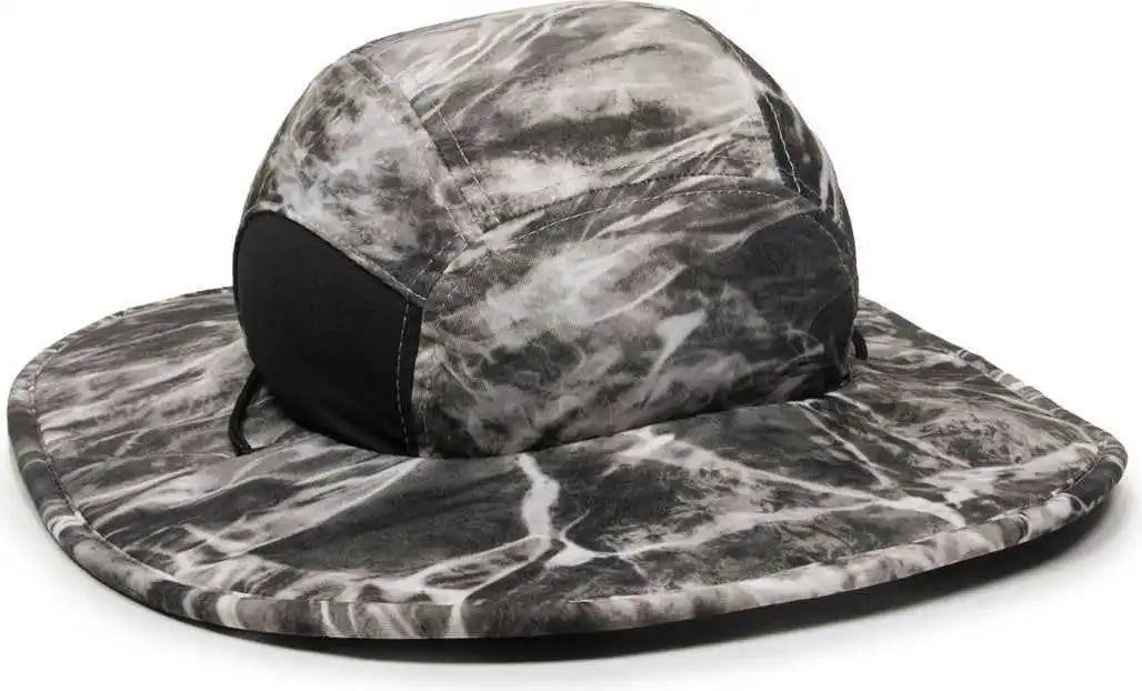 Oc Sports Csb-200 Sun Block Hat - Mossy Oak Elements Agua Manta - 6 7/8’’ - 7 1/2’’