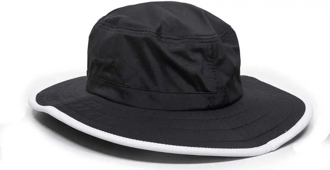 Oc Sports Csb-300 Moisture Wicking Boonie - Black White - one Size Fits Most