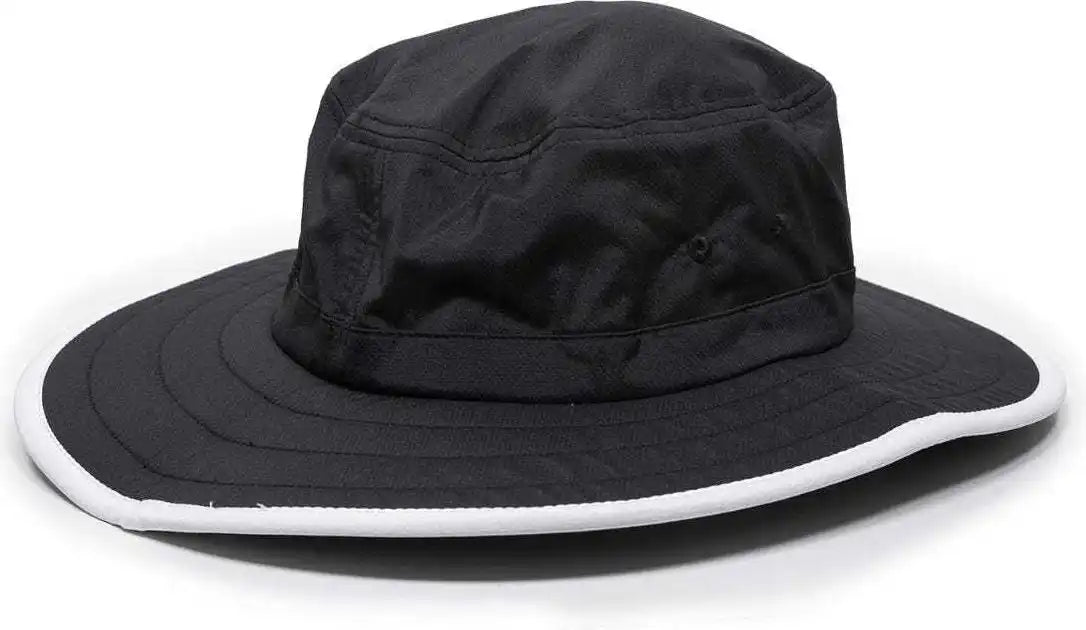 Oc Sports Csb-300 Moisture Wicking Boonie - Black White - one Size Fits Most