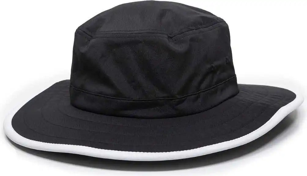 Oc Sports Csb-300 Moisture Wicking Boonie - Black White - one Size Fits Most