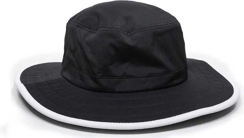 Oc Sports Csb-300 Moisture Wicking Boonie - Black White - one Size Fits Most