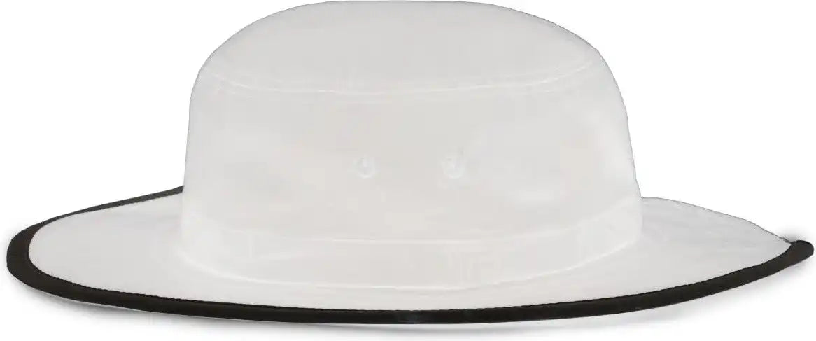 Oc Sports Csb-300 Moisture Wicking Boonie - White Black - one Size Fits Most