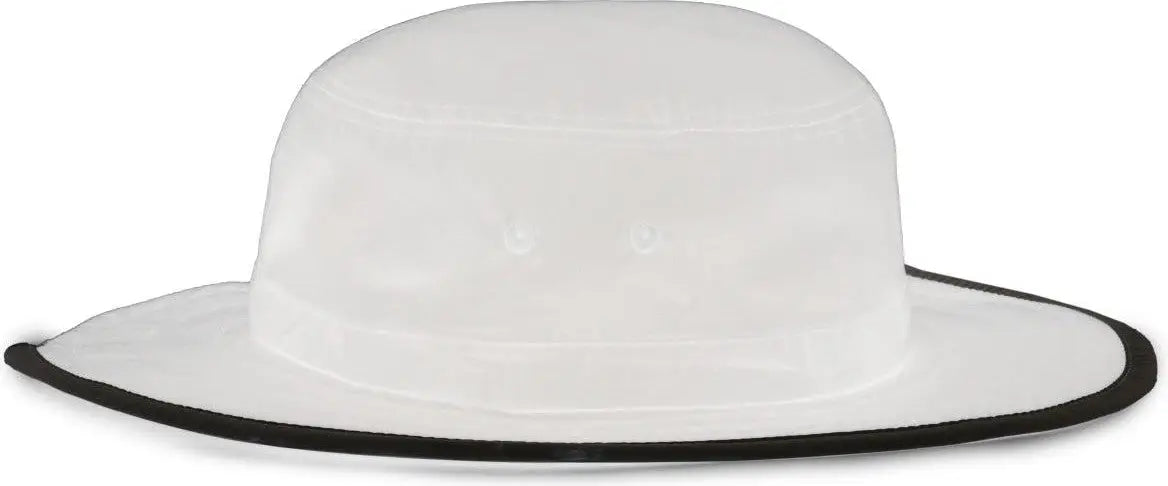 Oc Sports Csb-300 Moisture Wicking Boonie - White Black - one Size Fits Most
