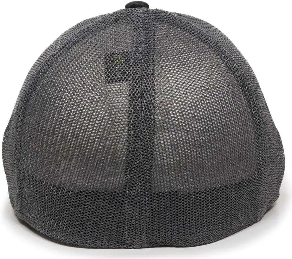 Oc Sports Ct120m Extra-flexible Slight Pre-curved Visor - Black Graphite