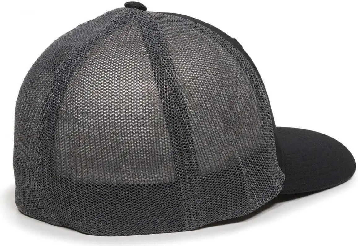 Oc Sports Ct120m Extra-flexible Slight Pre-curved Visor - Black Graphite