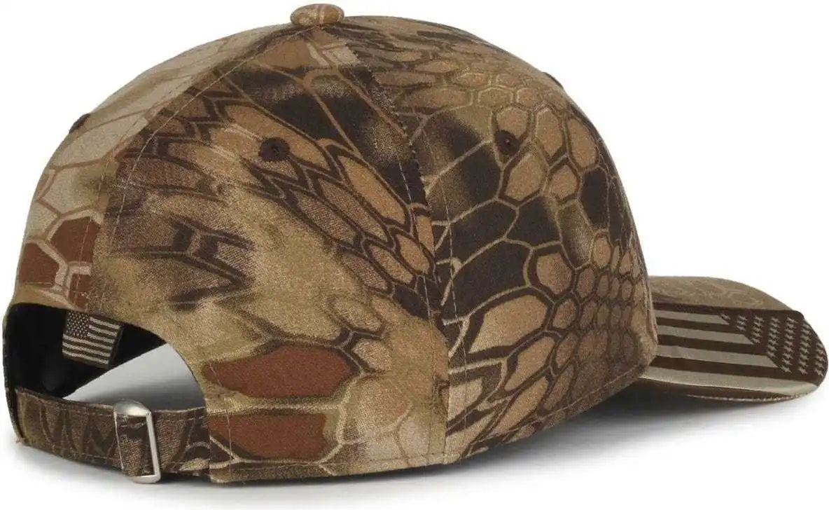 Oc Sports Cwf-305 Adjustable Cap - Kryptek Highlander am - 6 7/8’’ - 7 1/2’’