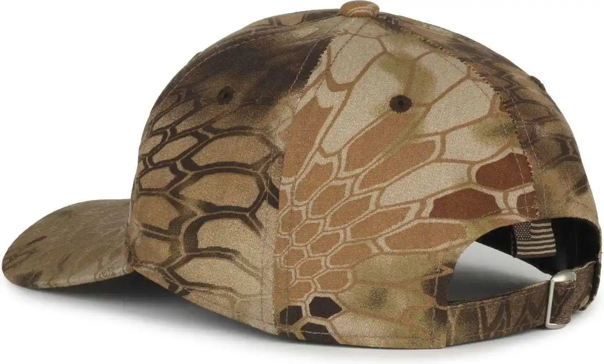 Oc Sports Cwf-305 Adjustable Cap - Kryptek Highlander am - 6 7/8’’ - 7 1/2’’