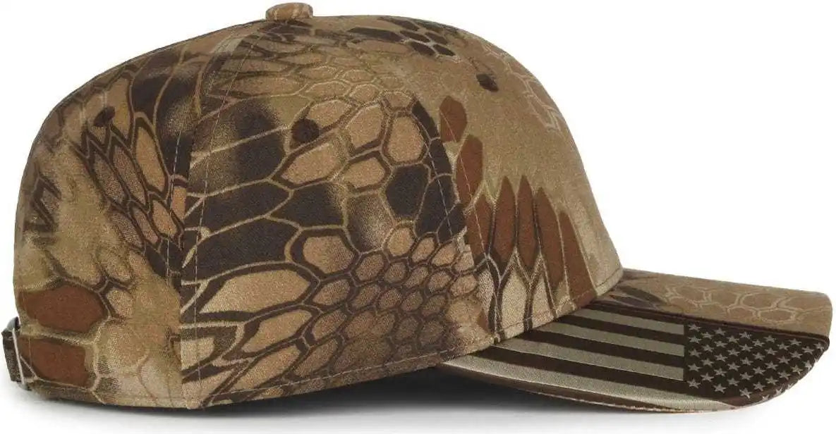 Oc Sports Cwf-305 Adjustable Cap - Kryptek Highlander am - 6 7/8’’ - 7 1/2’’