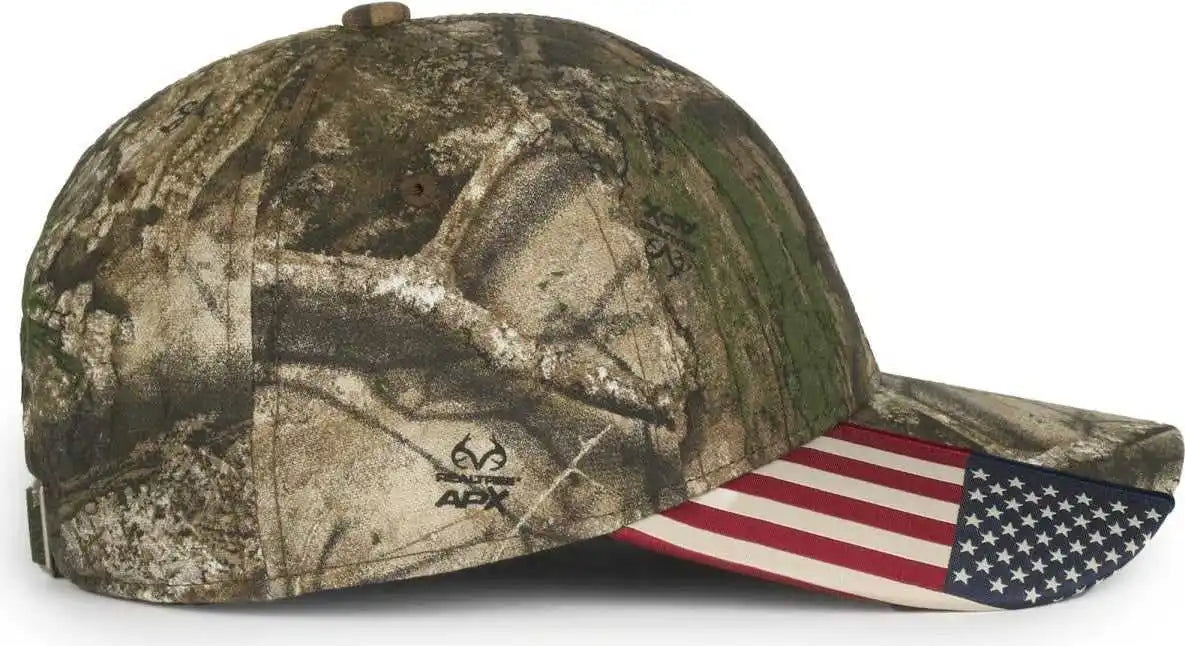 Oc Sports Cwf-305 Adjustable Cap - Realtree Apx Usa - Osfm