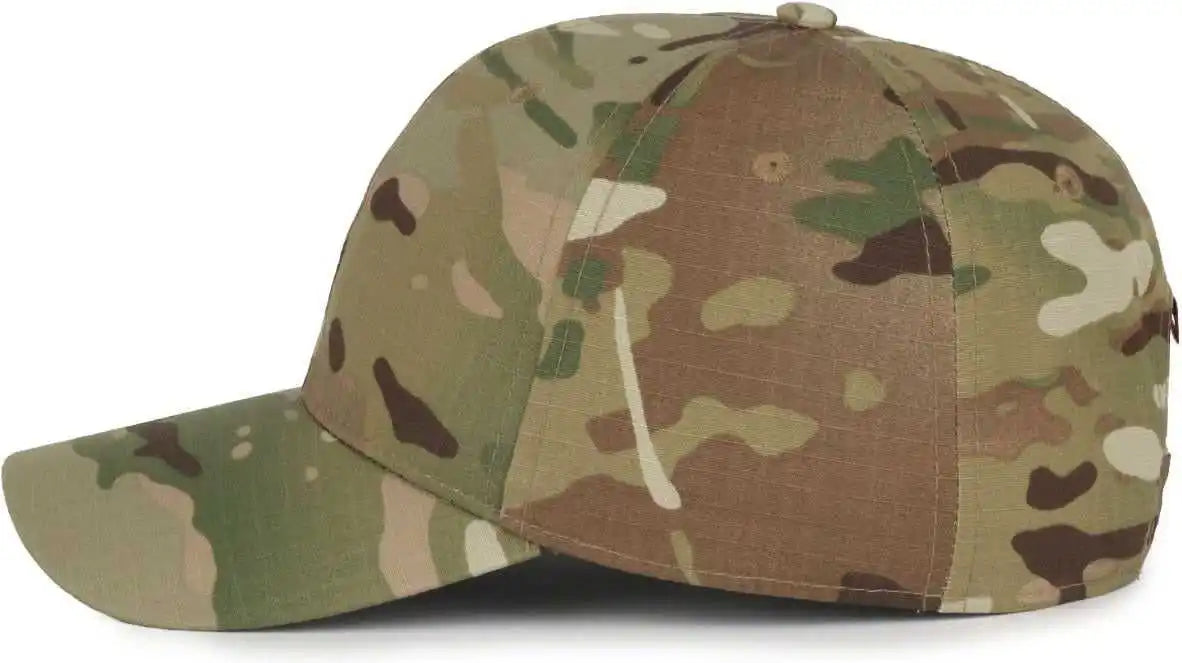 Oc Sports Cwf-405 Multicam Cap with Flag Visor - Nyco Extreme Mulitcam Original Usa - Osfm