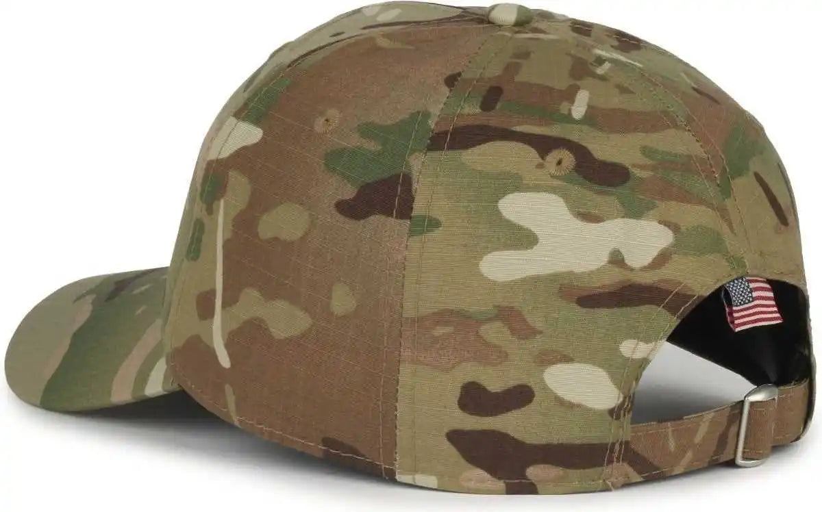 Oc Sports Cwf-405 Multicam Cap with Flag Visor - Nyco Extreme Mulitcam Original Usa - Osfm