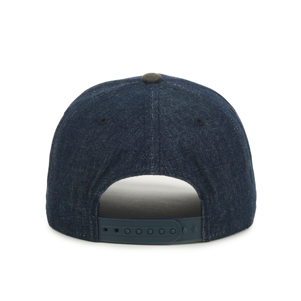 Oc Sports Dn-560 Denim Two-tone Cap - Blue Denim/brown
