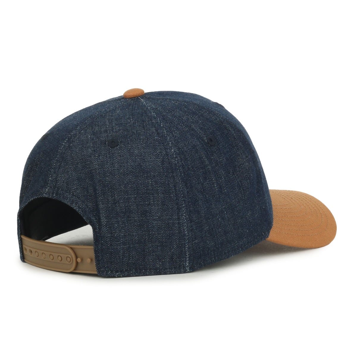 Oc Sports Dn-560 Denim Two-tone Cap - Blue Denim/duk Brown
