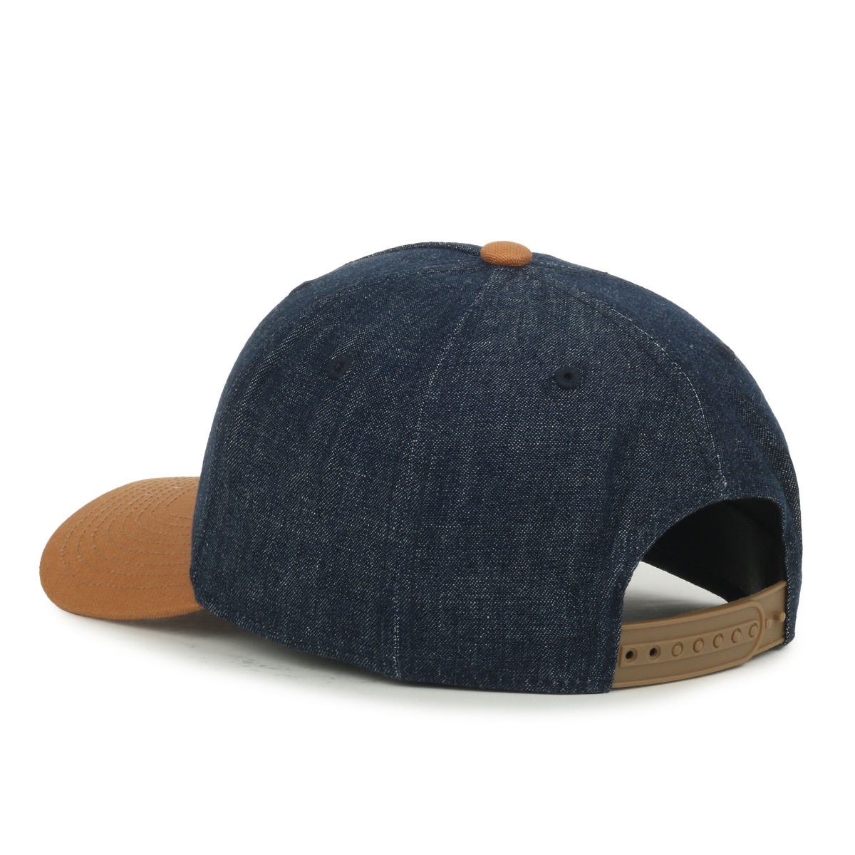 Oc Sports Dn-560 Denim Two-tone Cap - Blue Denim/duk Brown