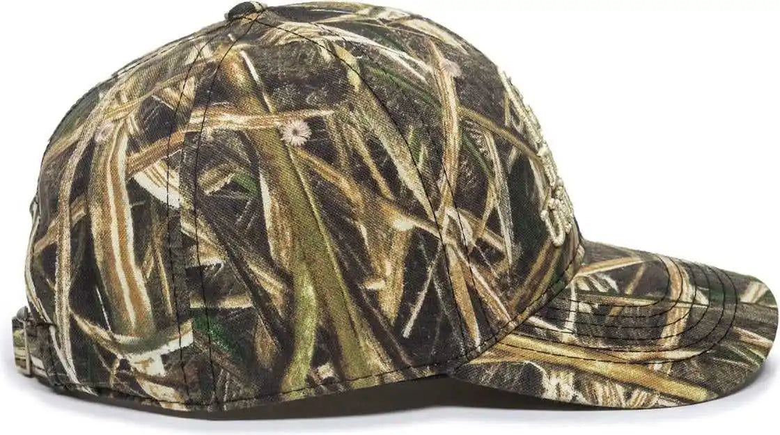 Oc Sports Du21x Ducks Unlimited Caps - Mossy Oak Shadow Grass Blades