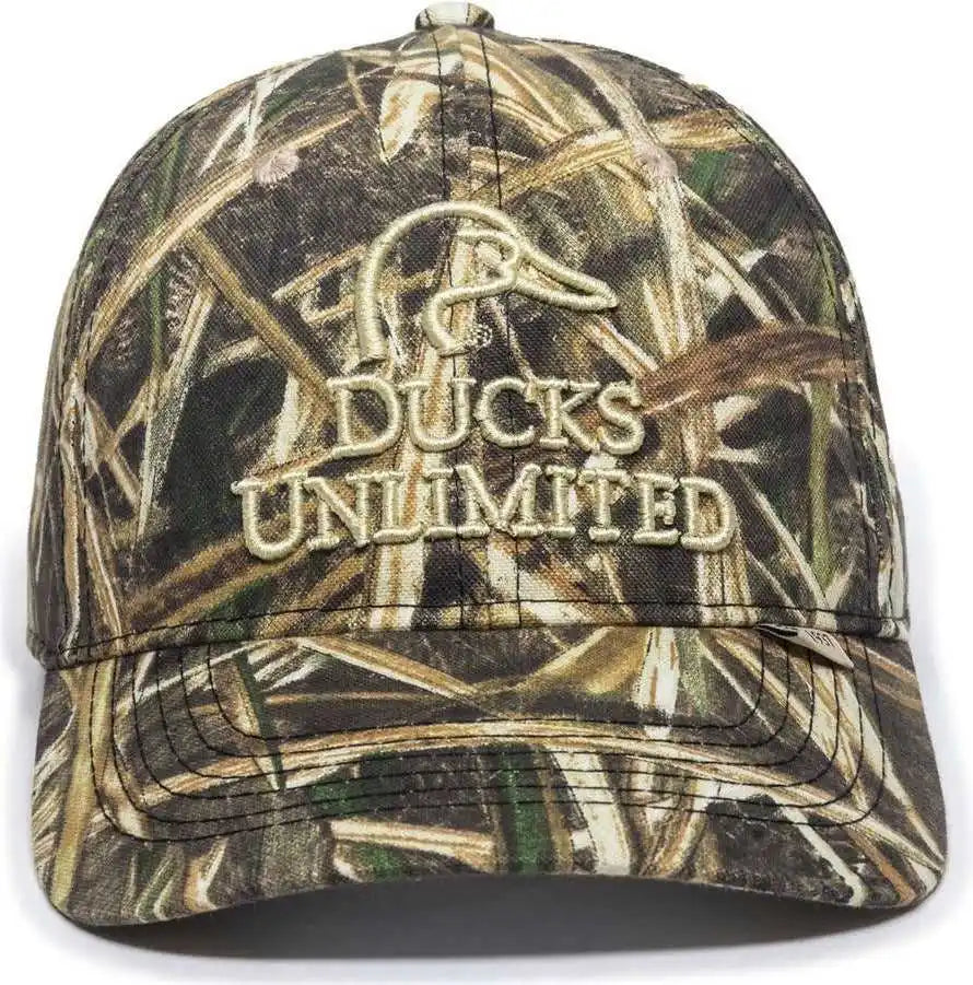 Oc Sports Du21x Ducks Unlimited Caps - Mossy Oak Shadow Grass Blades