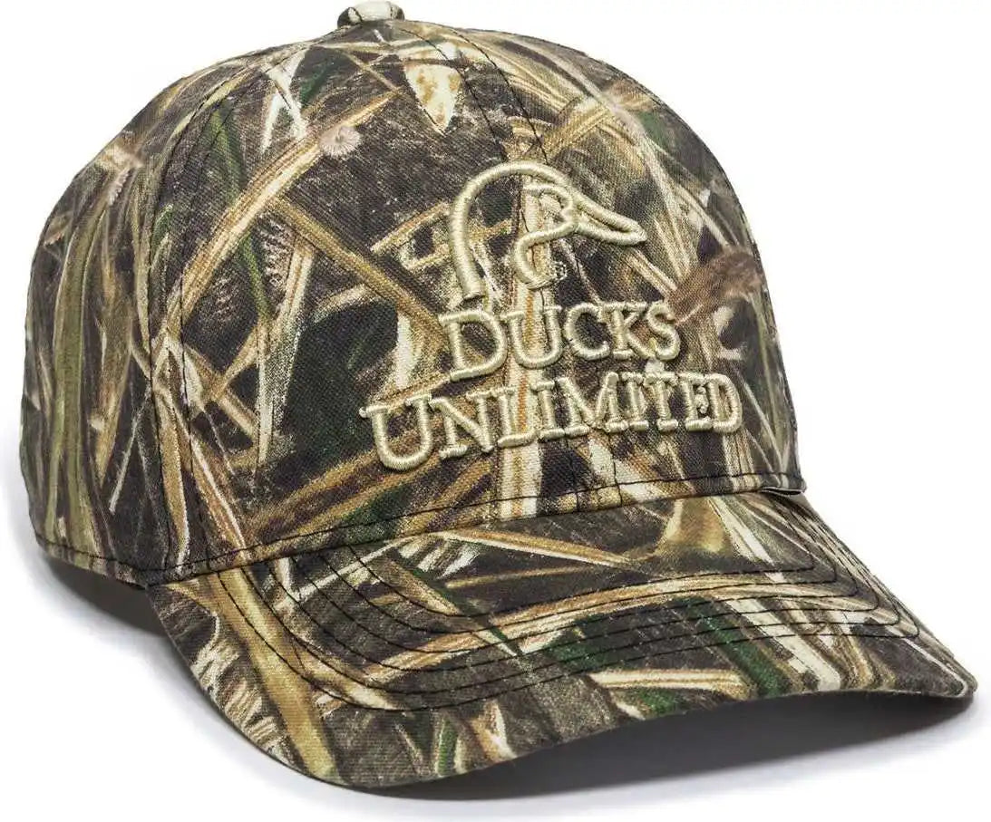 Oc Sports Du21x Ducks Unlimited Caps - Mossy Oak Shadow Grass Blades - Youth
