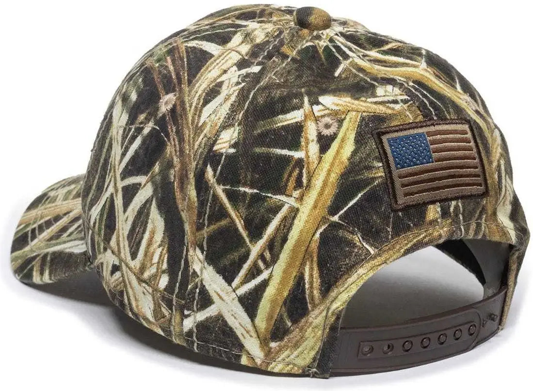 Oc Sports Du63a Ducks Unlimited - Mossy Oak Shadow Grass Blades Edition - 6 7/8’’ - 7 1/2’’