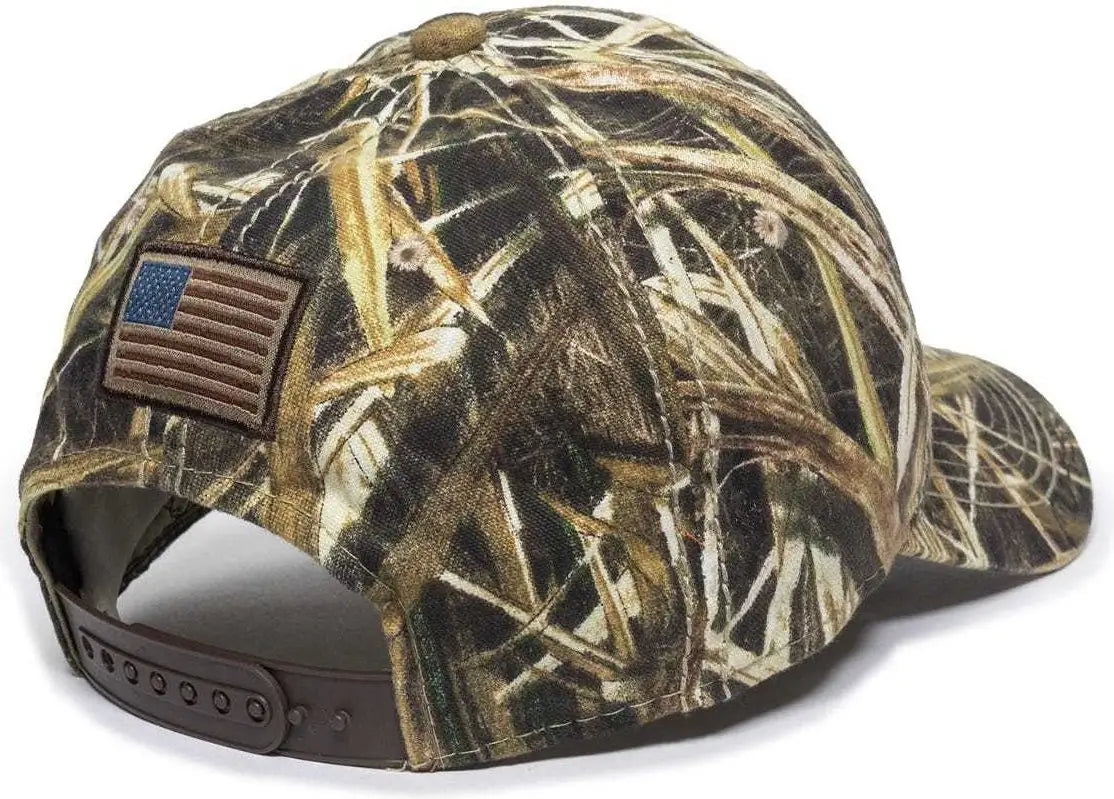 Oc Sports Du63a Ducks Unlimited - Mossy Oak Shadow Grass Blades Edition - 6 7/8’’ - 7 1/2’’