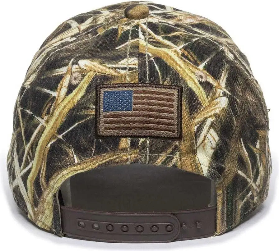 Oc Sports Du63a Ducks Unlimited - Mossy Oak Shadow Grass Blades Edition - 6 7/8’’ - 7 1/2’’