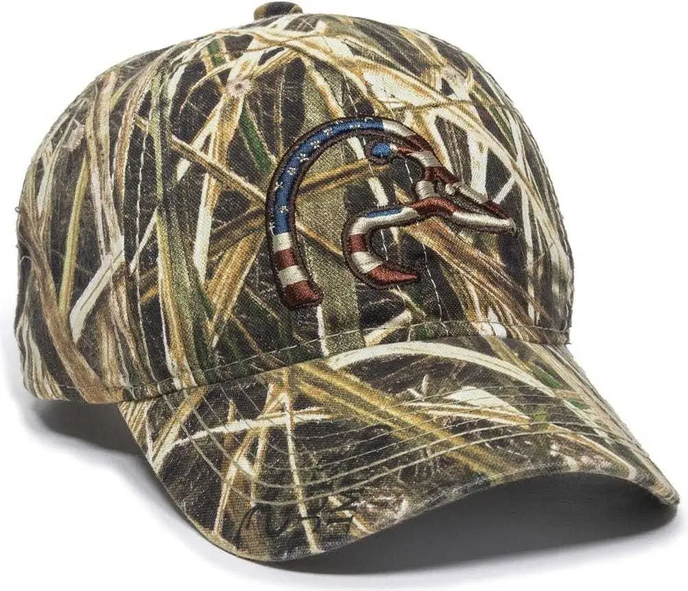 Oc Sports Du63a Ducks Unlimited - Mossy Oak Shadow Grass Blades Edition - 6 7/8’’ - 7 1/2’’
