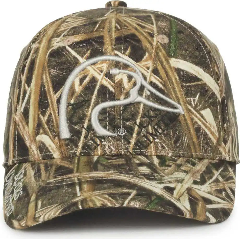 Oc Sports Du68 Ducks Unlimited Caps - Mossy Oak Shadow Grass Blades - Osfm