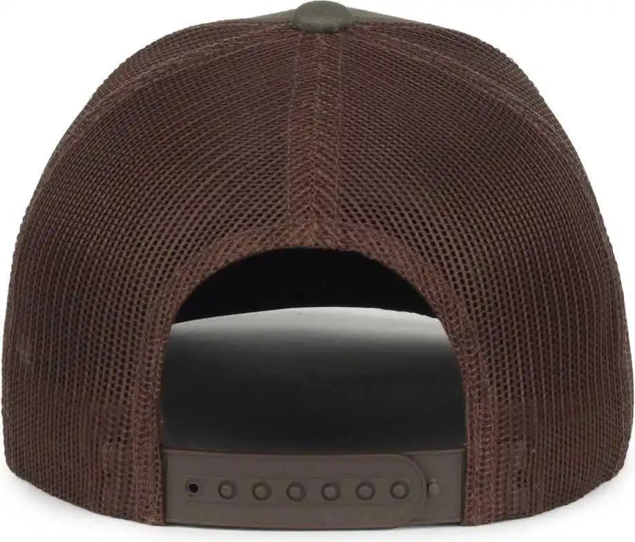 Oc Sports Du69 Ducks Unlimited Caps - Olive Brown - Osfm