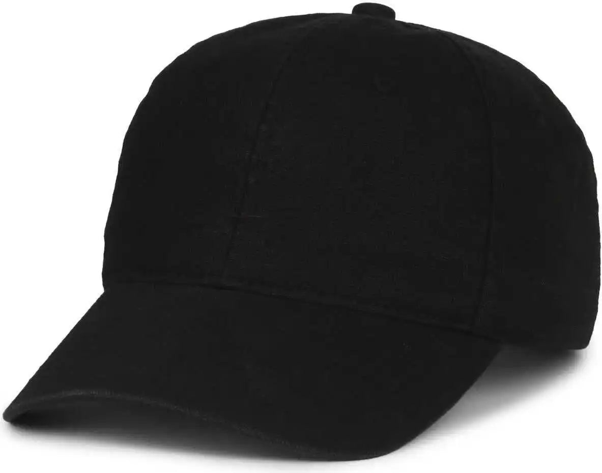Oc Sports Duk-111sb Duk Canvas Snap Back Cap - Black
